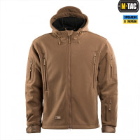 Куртка M-TAC ФЛИСОВАЯ WINDBLOCK DIVISION GEN.II COYOTE