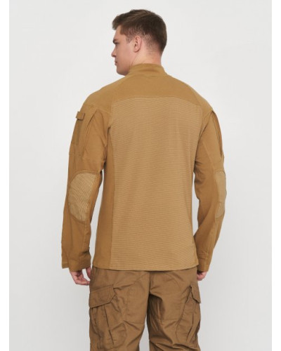 Рубашка тактическая под бронежилет Sturm Mil-Tec Assault Field Shirt, Dark coyote (10924019)