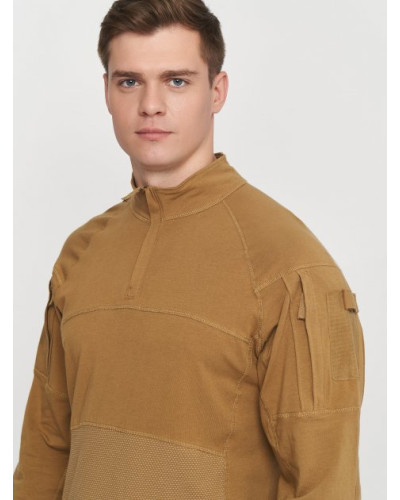 Рубашка тактическая под бронежилет Sturm Mil-Tec Assault Field Shirt, Dark coyote (10924019)