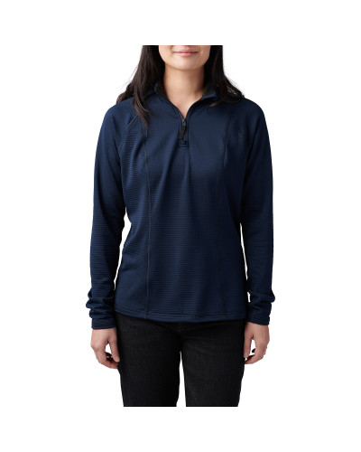 Термореглан женский 5.11 Tactical Women's Stratos 1/4 Zip, Peacoat (62417-787)