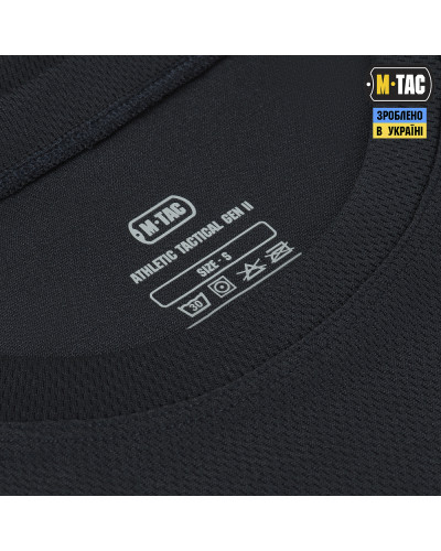 M-Tac футболка потовідвідна Athletic Tactical Gen.2 Dark Navy Blue (80007115)