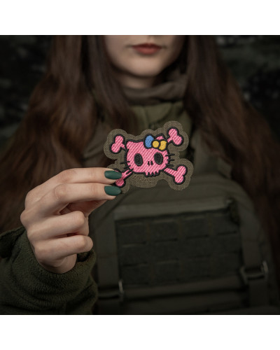 M-Tac нашивка KITTY (вишивка) Pink/Ranger Green (51393023)