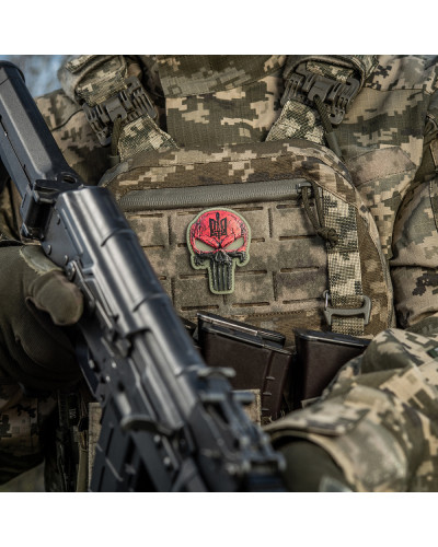 M-Tac нашивка Punisher Червоний GID (51353891)