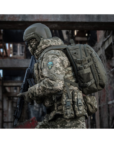 M-Tac нашивка Punisher Тризуб (51353804)