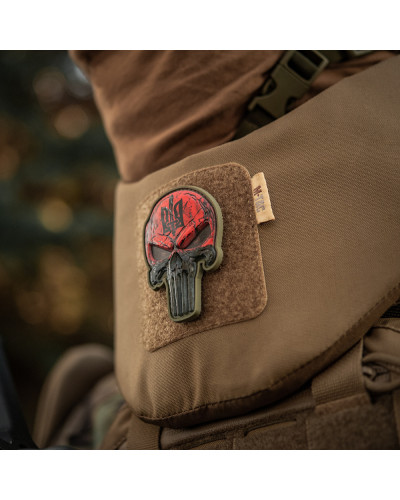 M-Tac нашивка Punisher Червоний (51353801)