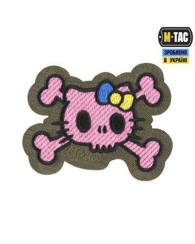 M-Tac нашивка KITTY (вишивка) Pink/Ranger Green (51393023)