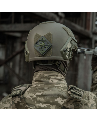 M-Tac нашивка Drones Zone PVC Olive (51346001)