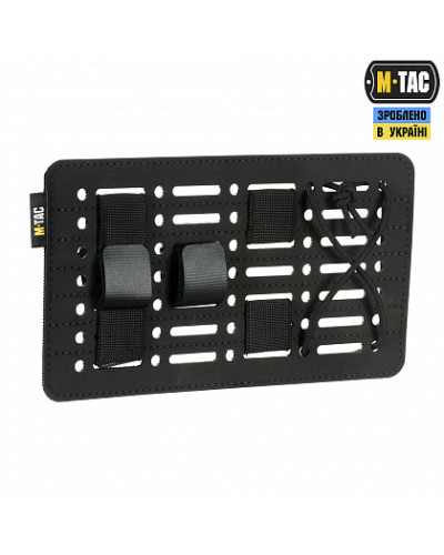 M-Tac вставка модульная MOLLE 19,5х11 Lasser Cut Black (10203002)