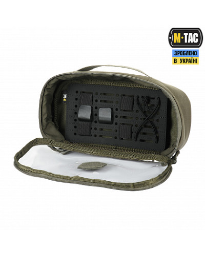 M-Tac вставка модульная MOLLE 19,5х11 Lasser Cut Black (10203002)