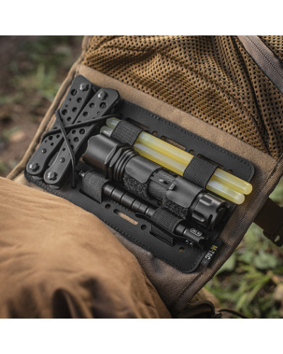 M-Tac вставка модульная MOLLE 19,5х11 Lasser Cut Black (10203002)