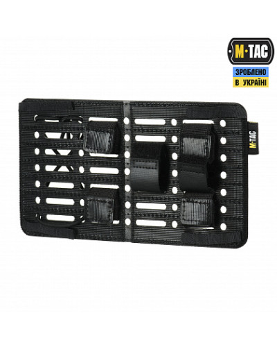 M-Tac вставка модульная MOLLE 19,5х11 Lasser Cut Black (10203002)