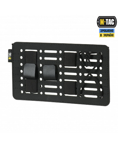 M-Tac вставка модульная MOLLE 19,5х11 Lasser Cut Black (10203002)
