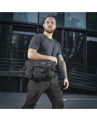 M-Tac сумка Messenger Bag Elite Hex Multicam Black/Black (10174208)