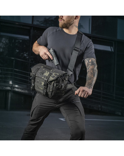 M-Tac сумка Messenger Bag Elite Hex Multicam Black/Black (10174208)