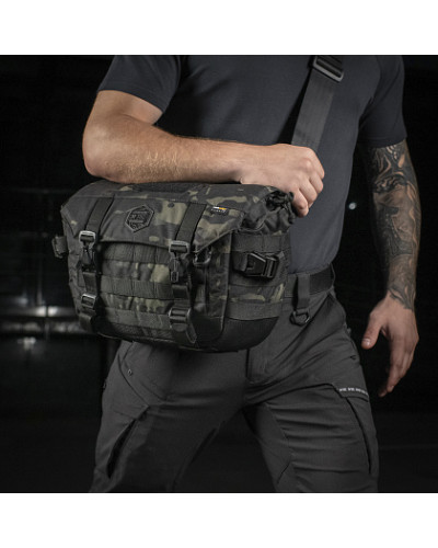 M-Tac сумка Messenger Bag Elite Hex Multicam Black/Black (10174208)