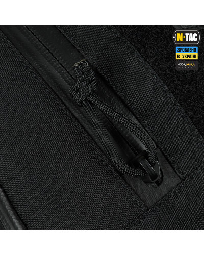 M-Tac сумка Sphaera Hardsling Bag Large с липучкой Elite Black (51610002)