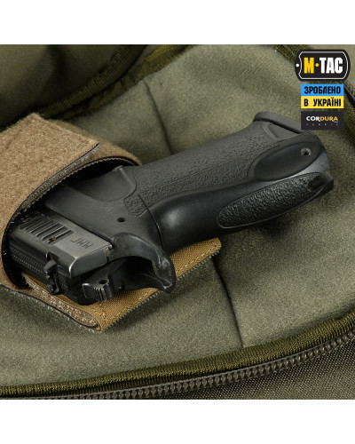 M-Tac сумка Sphaera Hex Hardsling Bag Large с липучкой Elite Ranger Green (51422023)