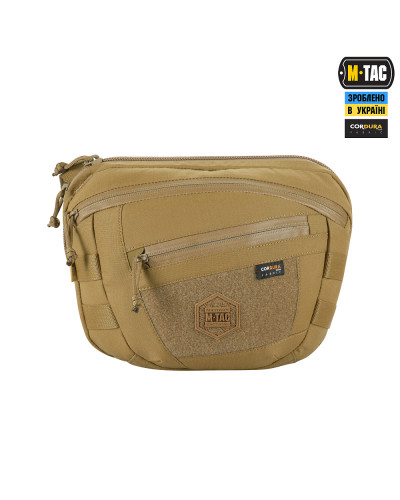 M-Tac сумка Sphaera Hardsling Bag Large з липучкою Elite Coyote (51610005)