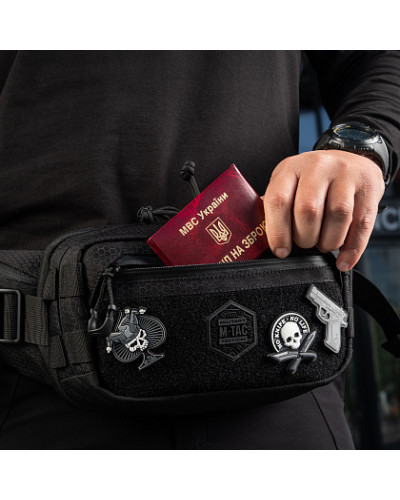 M-Tac сумка City Chest Pack Gen.II Elite Hex Black (10152002)