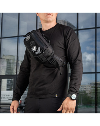 M-Tac сумка City Chest Pack Gen.II Elite Hex Black (10152002)