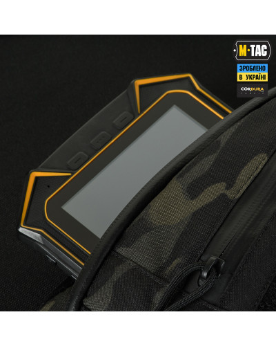 M-Tac сумка Sphaera Hex Hardsling Bag Large з липучкою Elite Multicam Black/Black (51422208)