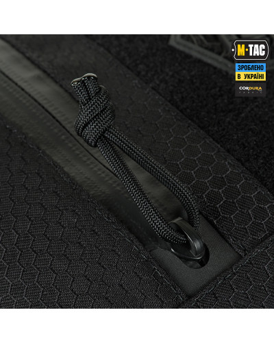 M-Tac сумка Sphaera Hex Hardsling Bag Large с липучкой Elite Black (51422002)