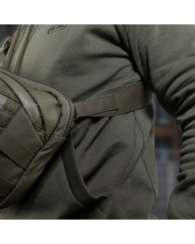 M-Tac сумка Sphaera Hex Hardsling Bag Large с липучкой Elite Ranger Green (51422023)