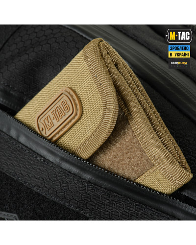 M-Tac сумка Sphaera Hex Hardsling Bag Large с липучкой Elite Black (51422002)