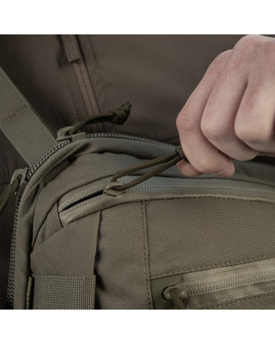 M-Tac сумка Sphaera Hardsling Bag Large з липучкою Elite Ranger Green (51610023)