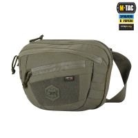 M-Tac сумка Sphaera Hardsling Bag Large з липучкою Elite Ranger Green