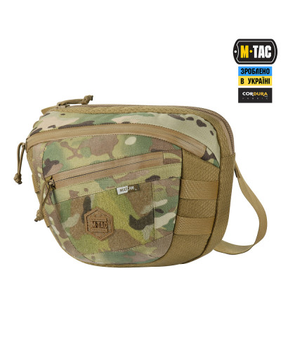 M-Tac сумка Sphaera Hex Hardsling Bag Large с липучкой Elite Multicam/Coyote (51422508)