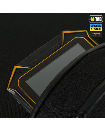 M-Tac сумка Sphaera Hex Hardsling Bag Large с липучкой Elite Black (51422002)