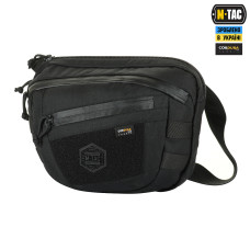M-Tac сумка Sphaera Hardsling Bag Large с липучкой Elite Black