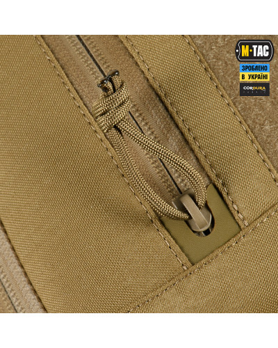 M-Tac сумка Sphaera Hardsling Bag Large з липучкою Elite Coyote (51610005)