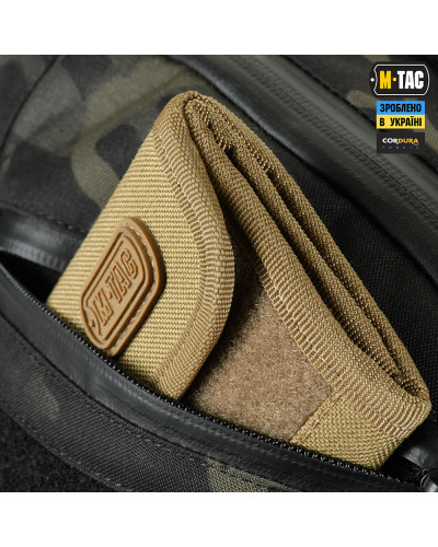 M-Tac сумка Sphaera Hex Hardsling Bag Large з липучкою Elite Multicam Black/Black (51422208)