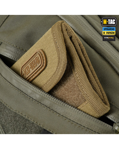 M-Tac сумка Sphaera Hardsling Bag Large з липучкою Elite Ranger Green (51610023)