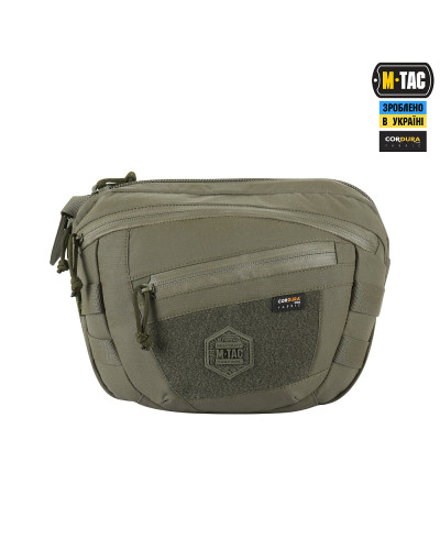 M-Tac сумка Sphaera Hardsling Bag Large з липучкою Elite Ranger Green (51610023)