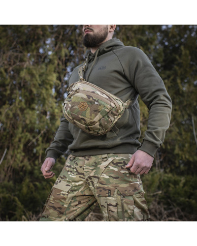 M-Tac сумка Sphaera Hardsling Bag Large з липучкою Elite Multicam (51610008)