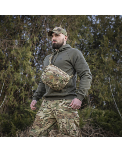 M-Tac сумка Sphaera Hardsling Bag Large з липучкою Elite Multicam (51610008)