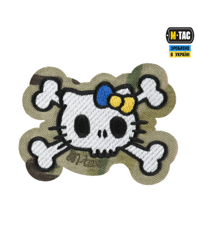 M-Tac нашивка KITTY (вишивка) White/Multicam (51387008)
