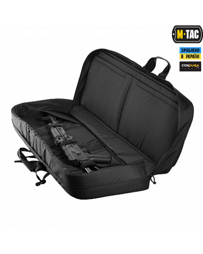M-Tac чехол для оружия Elite 100 см. (2 отделения) с лямками Black (10073002)