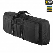 M-Tac чохол для зброї Elite 100 см. (2 відділення) з лямками Black