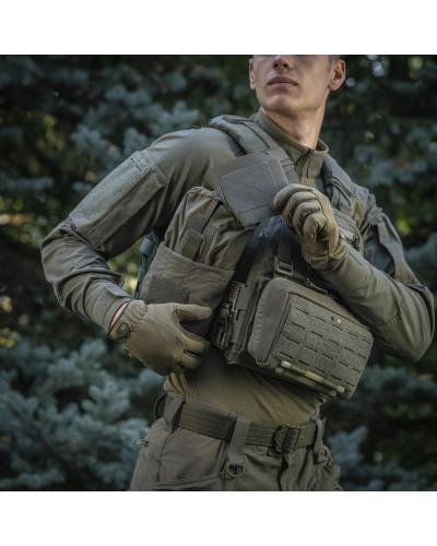 M-Tac подсумок медицинский вертикальный Large Elite Ranger Green (10239023)