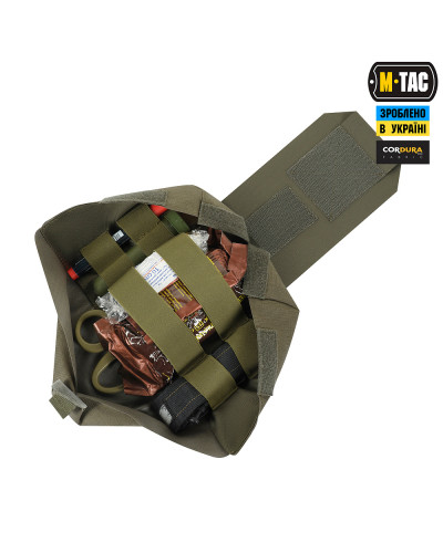 M-Tac подсумок медицинский вертикальный Large Elite Ranger Green (10239023)