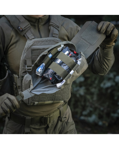M-Tac подсумок медицинский вертикальный Large Elite Ranger Green (10239023)