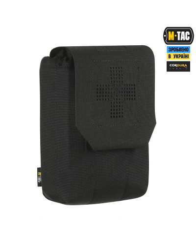 M-Tac подсумок медицинский вертикальный Large Elite Black (10239002)