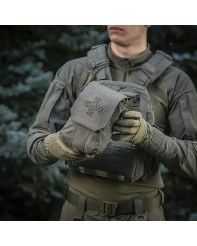 M-Tac подсумок медицинский вертикальный Large Elite Ranger Green (10239023)