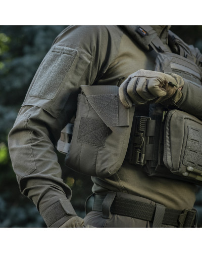 M-Tac подсумок медицинский вертикальный Large Elite Ranger Green (10239023)