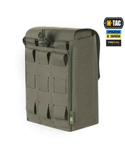 M-Tac подсумок медицинский вертикальный Large Elite Ranger Green (10239023)