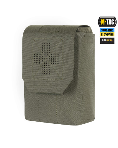 M-Tac подсумок медицинский вертикальный Large Elite Ranger Green (10239023)